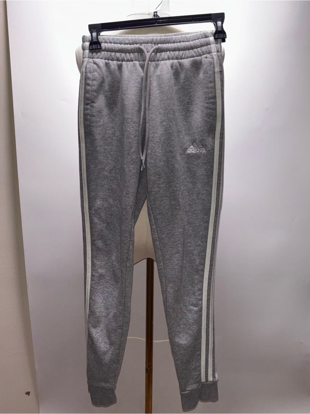 adidas Essentials 3 Stripe Sweatpants Size 2XS